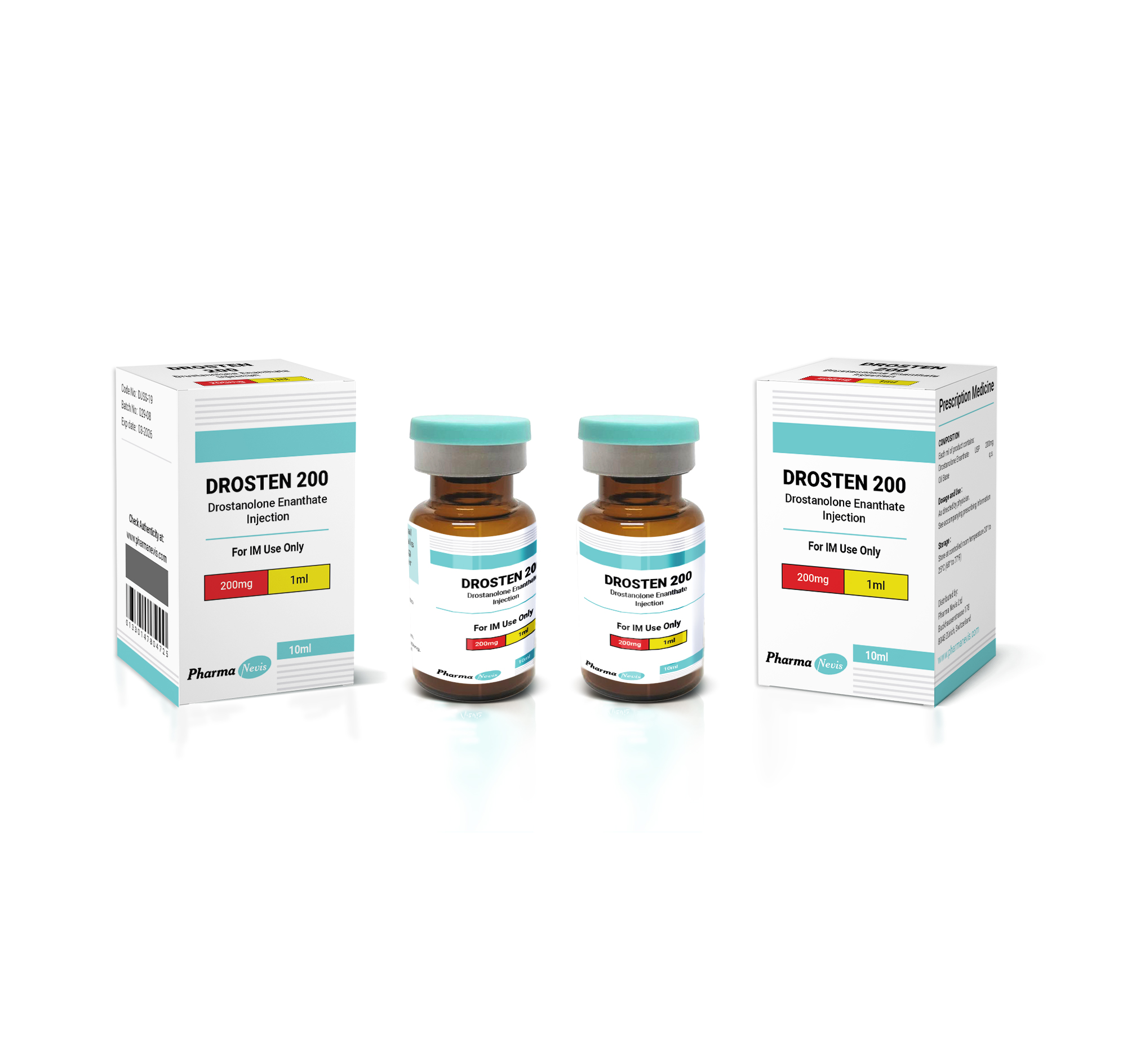 Drostanolone Enanthate 200 mg/mL (Pharma Nevis)